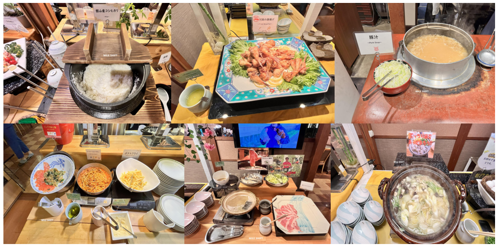 【千里の風】バイキング(ハーフビュッフェ)の朝食・夕食をブログレポ! 15 image